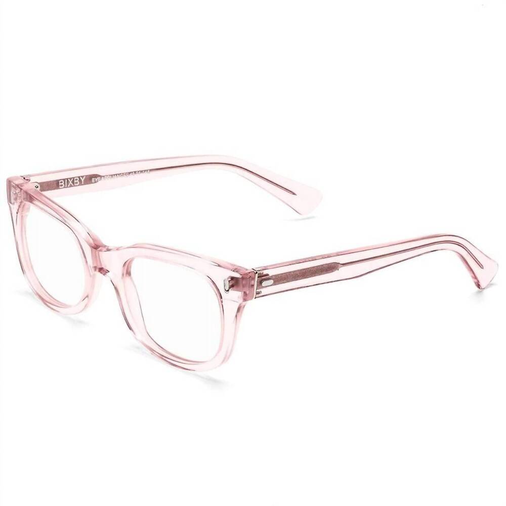 NEW CADDIS bixby blue block lens reader glasses - 1 in pink